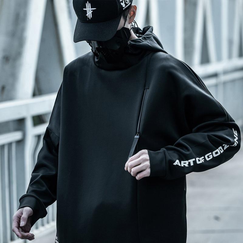 Men's Hoodies & Sweatshirts AOGZNational Fashion Spring And Autumn Mechanical Style Turtleneck Sweater Men's Loose Hip Hop BrandinsTrend, Black
Men's Hoodies & Sweatshirts AOGZNational Fashion Spring And Autumn Mechanical Style Turtleneck Sweater Men's Loose Hip Hop BrandinsTrend, Black