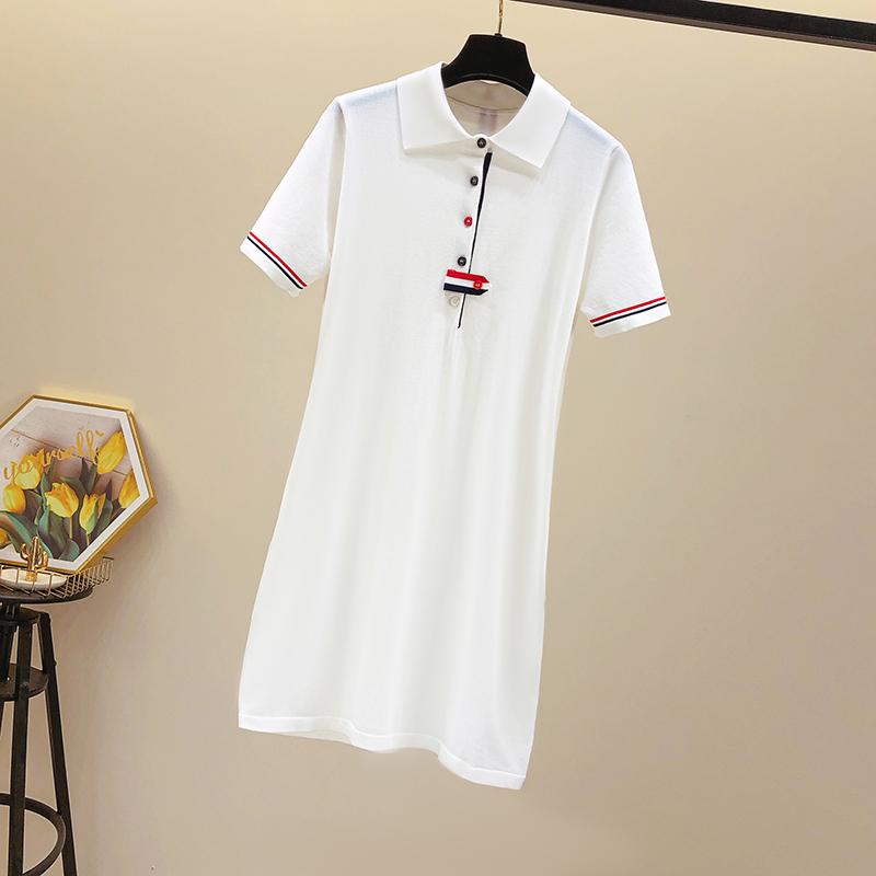 Casual Dresses Knitted Dress 2022 Summer Shirt Short Sleeve Sports Stitching T-shirt DressCasual DressesCasual, Black
Casual Dresses Knitted Dress 2022 Summer Shirt Short Sleeve Sports Stitching T-shirt DressCasual DressesCasual, Black