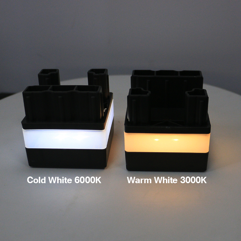 2.5x2.5 LED Solar Garden Lights Outdoor Waterproof Fence Pillar Lamps For Wrought Iron Fencing Front Yard and Backyards Gate Landscaping Residential C