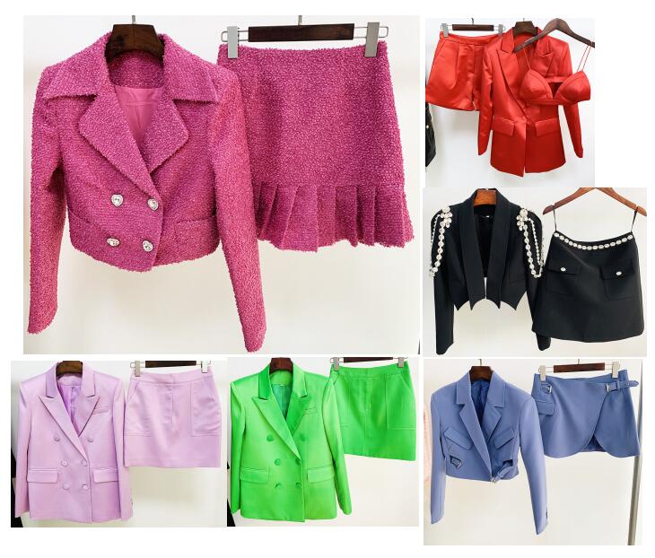Women Shorts Two or Three Pcs Sets Spring Summer Shorts Blazer With Short Pants Set 16 Models Size S-XL Multi Colors & Patterns Design-10, Silical gel
Women Shorts Two or Three Pcs Sets Spring Summer Shorts Blazer With Short Pants Set 16 Models Size S-XL Multi Colors & Patterns Design-10, Silical gel