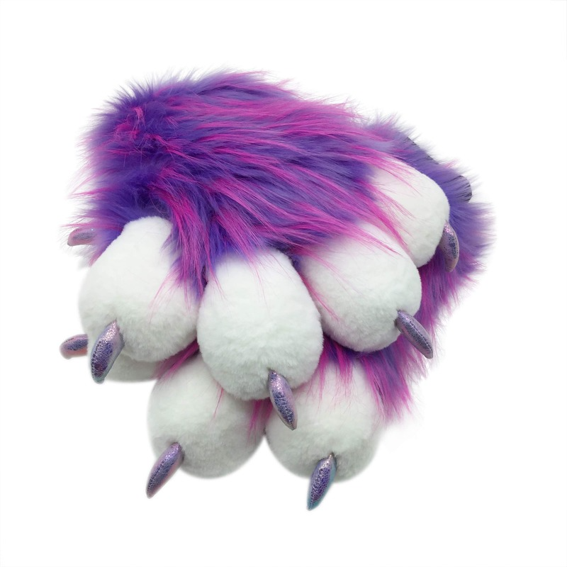 Mascot doll costume Fursuit Paws Furry Partial Fluffy Claw Purplish Pink Gloves Costume Lion Bear Props for Kids Adults, Purple
Mascot doll costume Fursuit Paws Furry Partial Fluffy Claw Purplish Pink Gloves Costume Lion Bear Props for Kids Adults, Purple