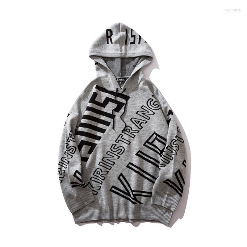 Men's Sweaters 2022 Autumn Sweater Men Pull Homme Long Sleeve Korean Hooded Oversize Personality Letter Jacquard Loose, Black
Men's Sweaters 2022 Autumn Sweater Men Pull Homme Long Sleeve Korean Hooded Oversize Personality Letter Jacquard Loose, Black