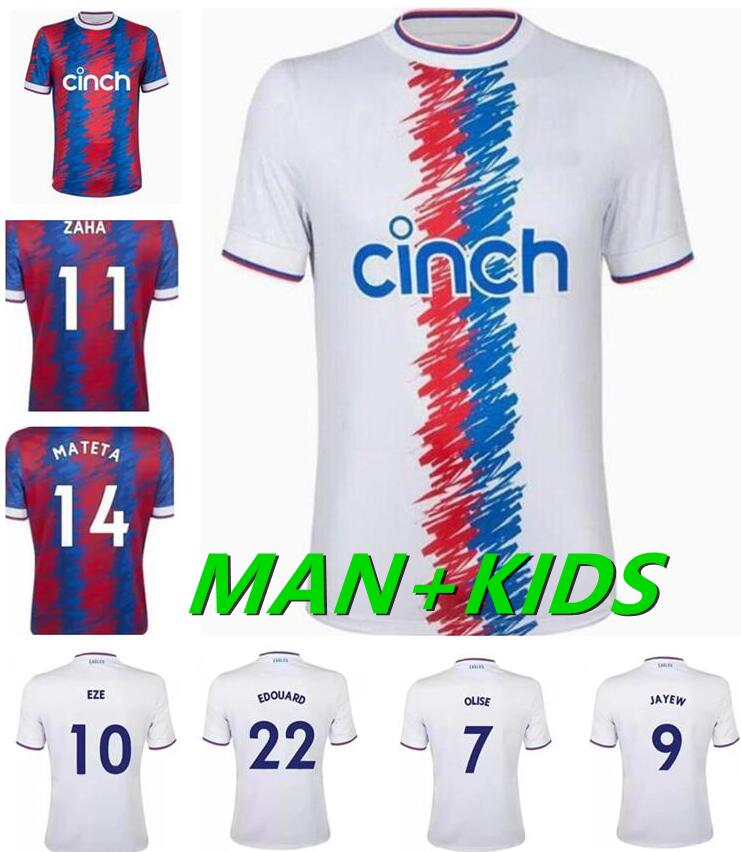 22 23 CRYSTAL OLISE soccer jerseys Palace home away third eze Benteke ZAHA Mateta Olise zaha 2022 2023 camiseta de futbol football shirts top thailand Men kids kit
22 23 CRYSTAL OLISE soccer jerseys Palace home away third eze Benteke ZAHA Mateta Olise zaha 2022 2023 camiseta de futbol football shirts top thailand Men kids kit
