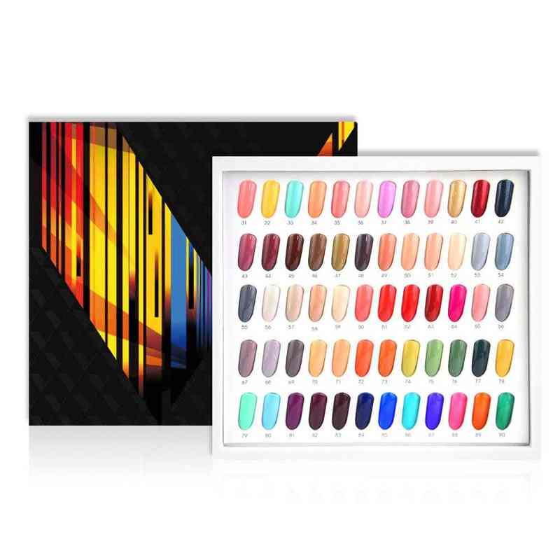 NXY Nail Gel Fast Delivery Vip2 Polish Set New 60 Colors Uv Basecoat Primer Topcoat Color Book Full 0328