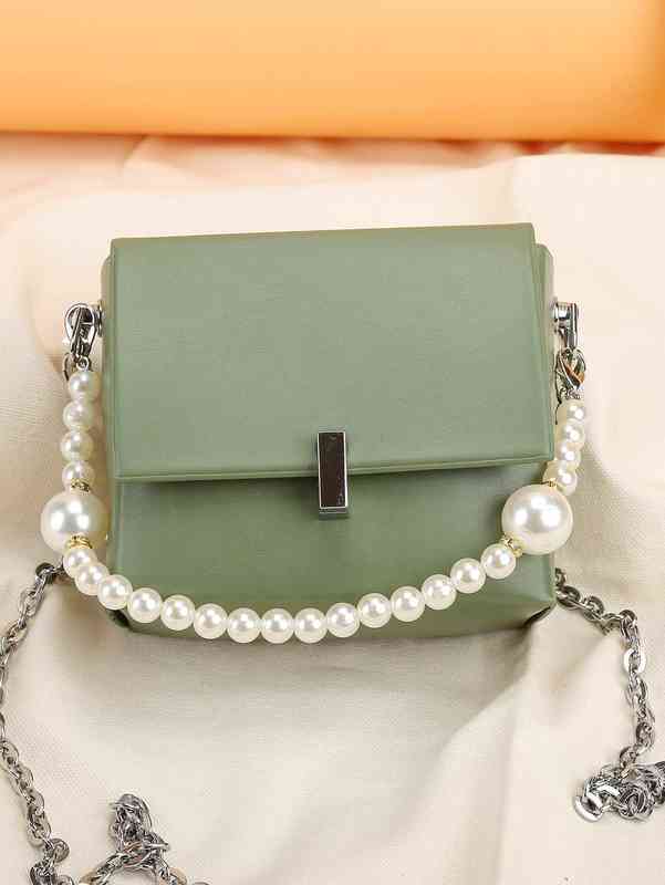 Designer Bag Brand Fashion Dinner Luxury Shoulder Handbag Mini Faux Pearl Beaded Square Superior Quality Genuine Shopping Wallet, Dark green.
Designer Bag Brand Fashion Dinner Luxury Shoulder Handbag Mini Faux Pearl Beaded Square Superior Quality Genuine Shopping Wallet, Dark green.