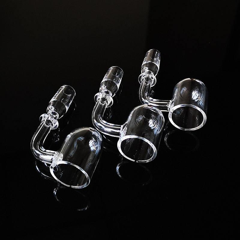 Beveled Edge Round Bottom Quartz Banger Nails 14mm 18mm Female Male 90 Degree Smoking Accessories For Dab Rigs Glass Water Pipes 
Beveled Edge Round Bottom Quartz Banger Nails 14mm 18mm Female Male 90 Degree Smoking Accessories For Dab Rigs Glass Water Pipes