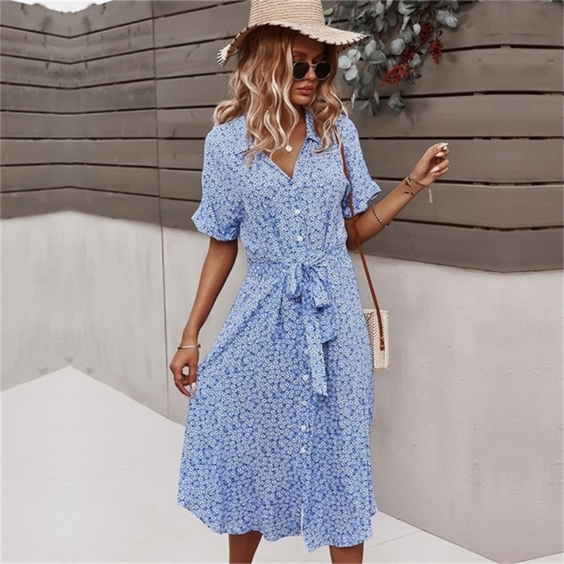 Spring Summer Ladies Bandage Dress Women Casual Medium Long Sleeve Button Floral Print Holiday Style Chic Dress Female 220406, Red
Spring Summer Ladies Bandage Dress Women Casual Medium Long Sleeve Button Floral Print Holiday Style Chic Dress Female 220406, Red