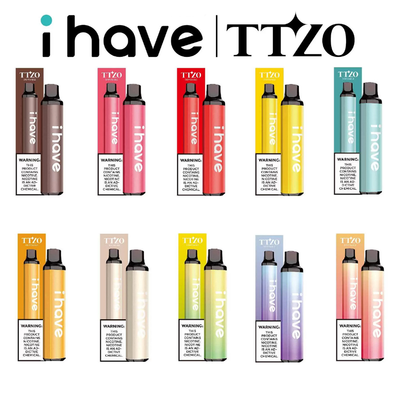 ihave TTZO 800 Puffs e-cigarette high quality 650mAh Battery 2ml tobacco tar Filled 10 Colors 10 flavors Portable Vape disposable electronic cigarettes
ihave TTZO 800 Puffs e-cigarette high quality 650mAh Battery 2ml tobacco tar Filled 10 Colors 10 flavors Portable Vape disposable electronic cigarettes