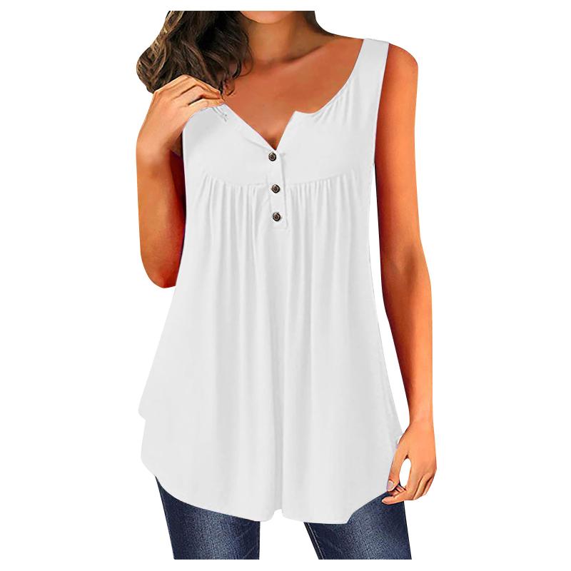 Women' Tanks & Camis Solid Color Women' Round Neck Printed Pocket Vest Stitching Summer Streetwear Daily Button Plus Size Top Harajuku, Gray
Women' Tanks & Camis Solid Color Women' Round Neck Printed Pocket Vest Stitching Summer Streetwear Daily Button Plus Size Top Harajuku, Gray