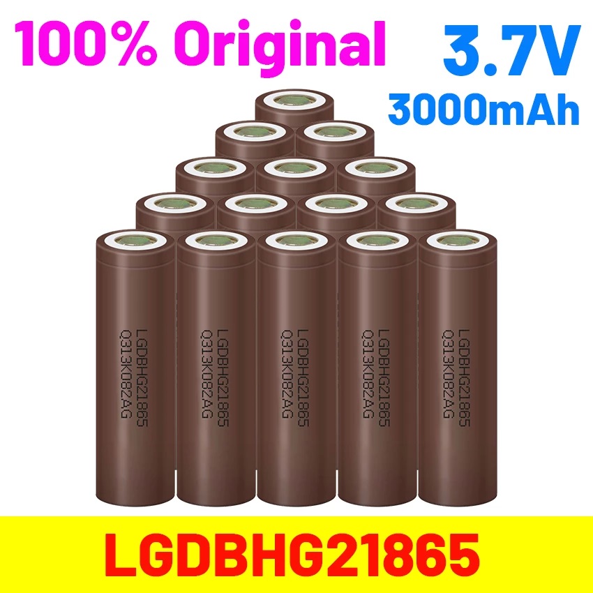 100% original18650 HG2 3000mAh battery 3.6V discharge 30A 18650 batteria for LGHG2 3000MAH 3.7V 18650 batteries
100% original18650 HG2 3000mAh battery 3.6V discharge 30A 18650 batteria for LGHG2 3000MAH 3.7V 18650 batteries