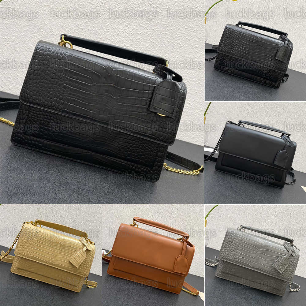 High quality flap bag SUNSET MEDIUM CHAIN BAG IN SHINY CROCODILE-EMBOSSED LEATHER luxury with handle crossbody bags
High quality flap bag SUNSET MEDIUM CHAIN BAG IN SHINY CROCODILE-EMBOSSED LEATHER luxury with handle crossbody bags