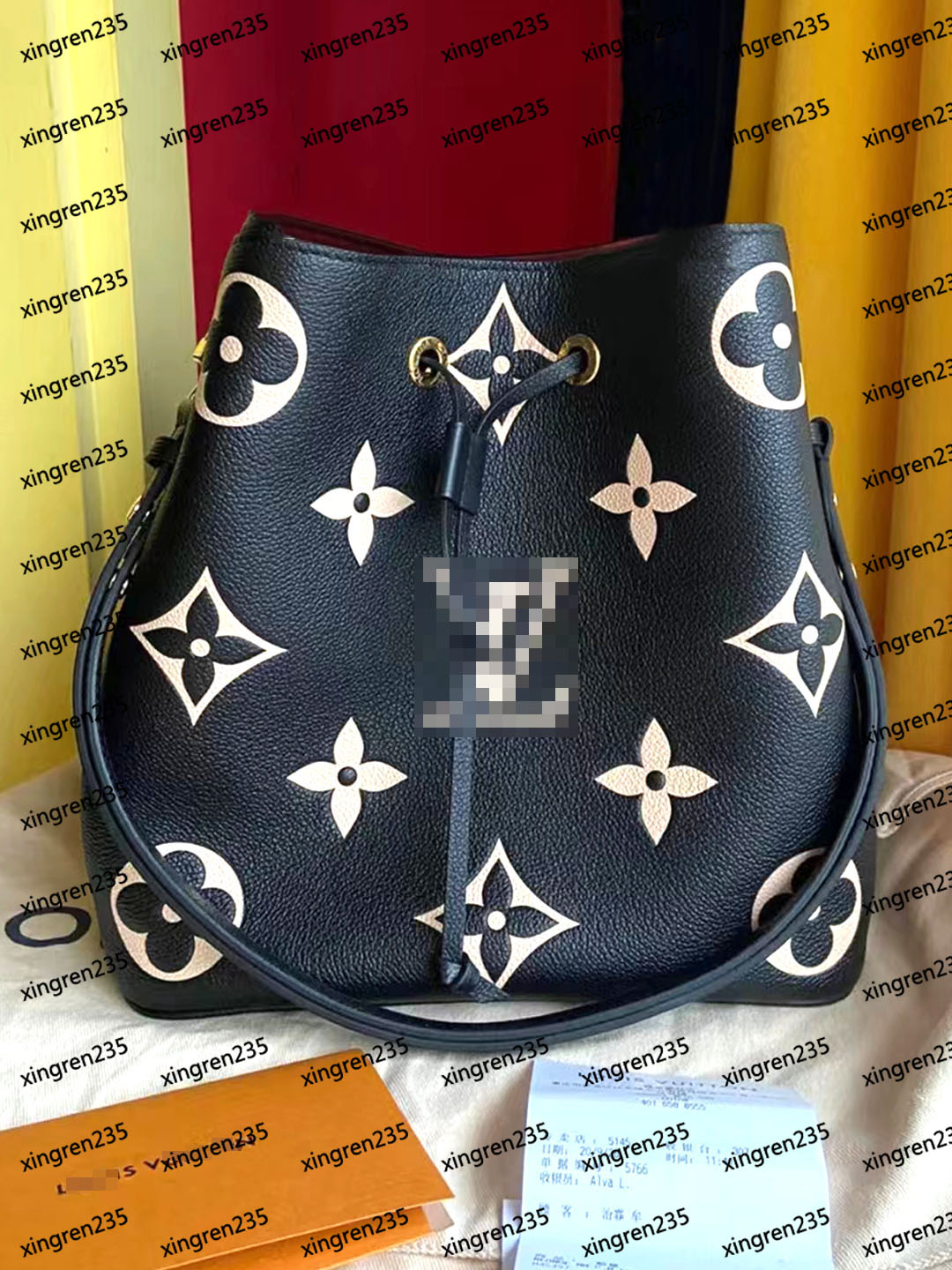 2022 Designer Bags new NeoNoe Bucket Handbags flower Purses Women Tote Letter Leather Shoulder crossbody bag, Black embossed
2022 Designer Bags new NeoNoe Bucket Handbags flower Purses Women Tote Letter Leather Shoulder crossbody bag, Black embossed