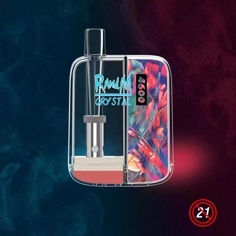 Original RandM CRYSTAL 4600Puffs Disposable Vape Electronic Cigarettes kit 10ml Pod With Mesh Coil Rechargeable Pods Device vs Higo Hero bc5000
Original RandM CRYSTAL 4600Puffs Disposable Vape Electronic Cigarettes kit 10ml Pod With Mesh Coil Rechargeable Pods Device vs Higo Hero bc5000