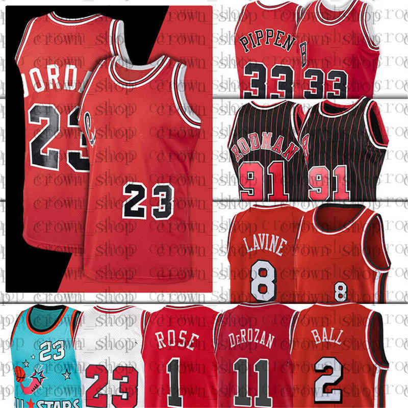 College Basketball Wears 23 Michael Basketball Jerseys Chicago''Bulls''Men Dennis DeRozan Rodman Scottie Zach Pippen Ball LaVine DeMar Lonzo 1995 1996 Retro Red
College Basketball Wears 23 Michael Basketball Jerseys Chicago''Bulls''Men Dennis DeRozan Rodman Scottie Zach Pippen Ball LaVine DeMar Lonzo 1995 1996 Retro Red