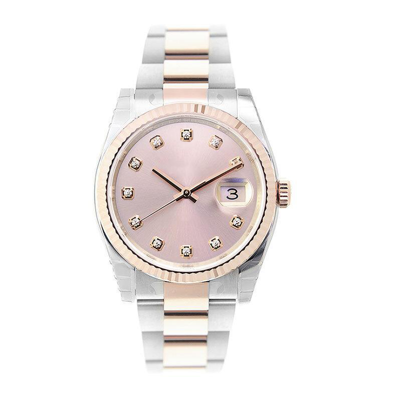 High Quality Asian Watch 2813 Sport Automatic Mechanical Watch Casual Modern Watchs 116201 Mens Stainless Steel Rose Gold 36mm Pink Dial Luxury Diamond Watches, Multi-color 36 mm
High Quality Asian Watch 2813 Sport Automatic Mechanical Watch Casual Modern Watchs 116201 Mens Stainless Steel Rose Gold 36mm Pink Dial Luxury Diamond Watches, Multi-color 36 mm