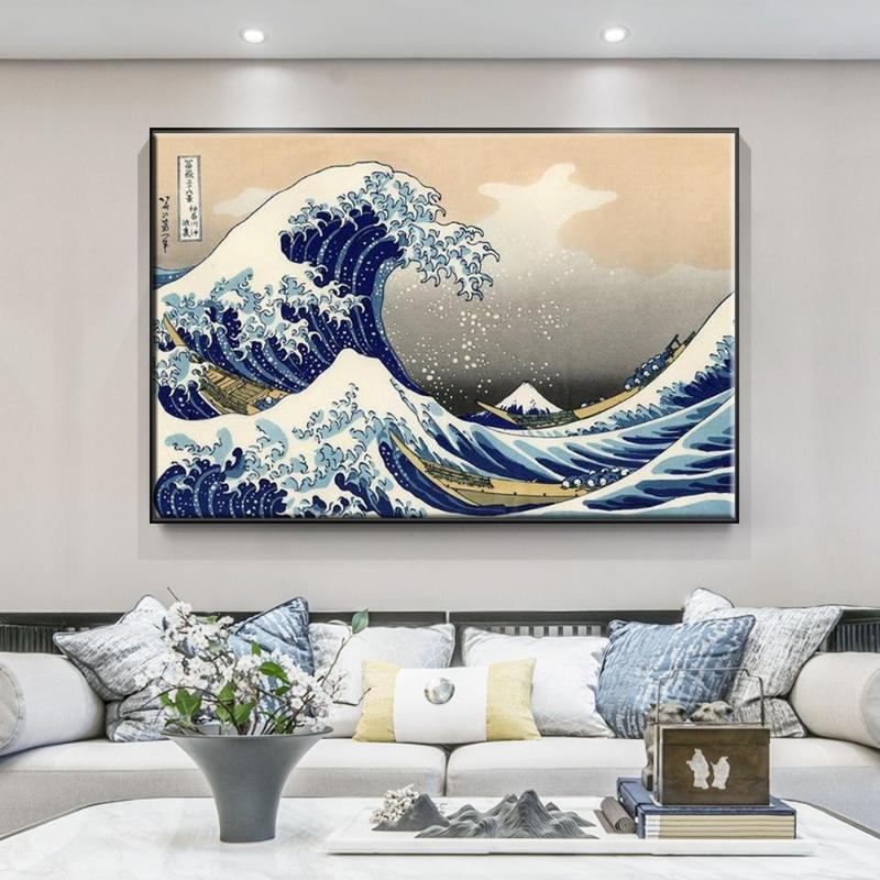 Paintings Famous Kanagawa Giant Waves Wall Art Posters And Prints Canvas Creative Cartoon Pictures Living Room Decoration
Paintings Famous Kanagawa Giant Waves Wall Art Posters And Prints Canvas Creative Cartoon Pictures Living Room Decoration