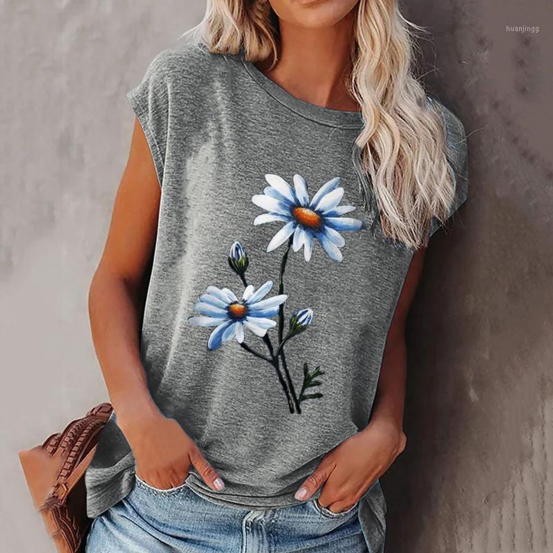 Women' Blouses & Shirts Fashion Women Floral Printing Plus Size Tunic Casual Cotton Linen Short Sleeve For Summer Ropa Mujer, Gray
Women' Blouses & Shirts Fashion Women Floral Printing Plus Size Tunic Casual Cotton Linen Short Sleeve For Summer Ropa Mujer, Gray