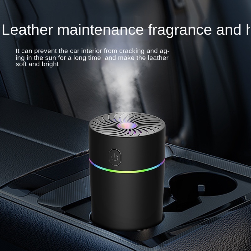 Automobile Humidifier Ultrasonic USB Aroma Essential Oil Diffuser Romantic Color Night Lamp Mist Maker Humidificador Portable