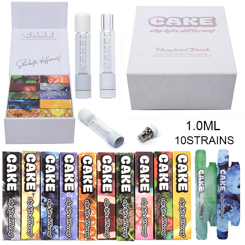 Cake She Hits Different Full Glass Cartridges Newest Atomizers 1.0ml Carts Vape Cartridge Packaging Thick Oil Glass Tank
Cake She Hits Different Full Glass Cartridges Newest Atomizers 1.0ml Carts Vape Cartridge Packaging Thick Oil Glass Tank