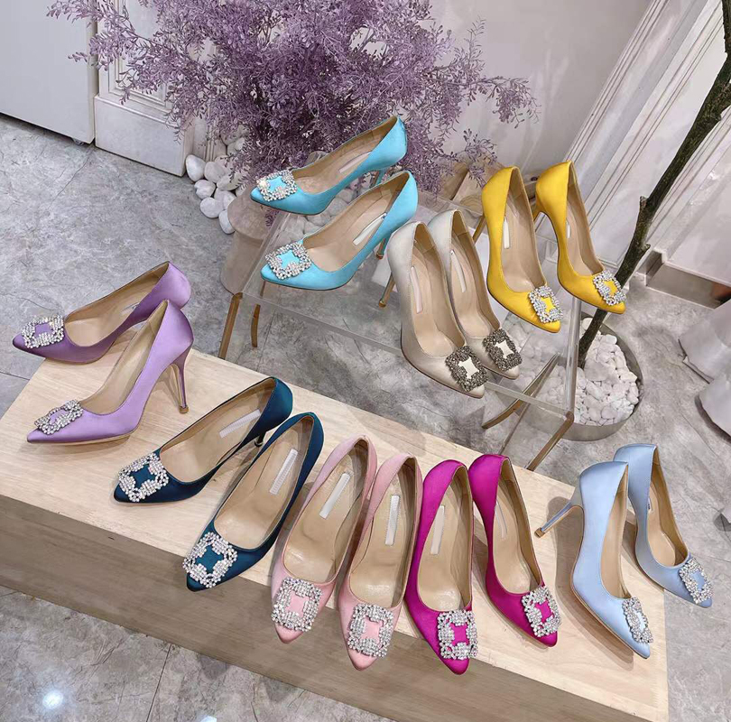 Satin rhinestone Embellished ClassicHigh heeled boat shoes 10cm 7cm Party luxury designer pumps professional wedding comfortable thin high heels women's shoe, Blue 10cm
Satin rhinestone Embellished ClassicHigh heeled boat shoes 10cm 7cm Party luxury designer pumps professional wedding comfortable thin high heels women's shoe, Blue 10cm