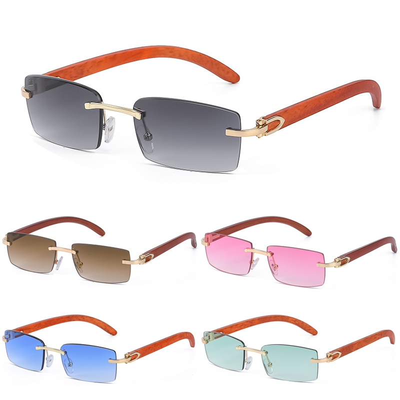 New Rimless Rectangle Sunglasses for Mens Woman Square Designer Sun Glasses Fashion Driving Eyewear Travel Party Beach Fishing Goggle UV400 Hot
New Rimless Rectangle Sunglasses for Mens Woman Square Designer Sun Glasses Fashion Driving Eyewear Travel Party Beach Fishing Goggle UV400 Hot