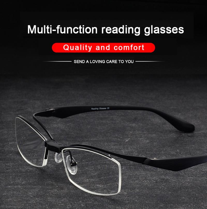 Sunglasses TR90 Mens Readers Reading Glasses Women Metal Presbyopic Magnifying Magnifier Eyewear Flexible
Sunglasses TR90 Mens Readers Reading Glasses Women Metal Presbyopic Magnifying Magnifier Eyewear Flexible