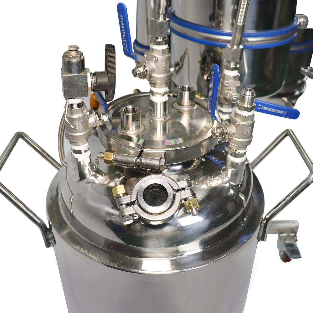 ZZKD Lab Supplies 5LB 10 LB Closed Loop Extractor big size BHO Extraction Equipment Stainless Steel Butane Extraction Instrument