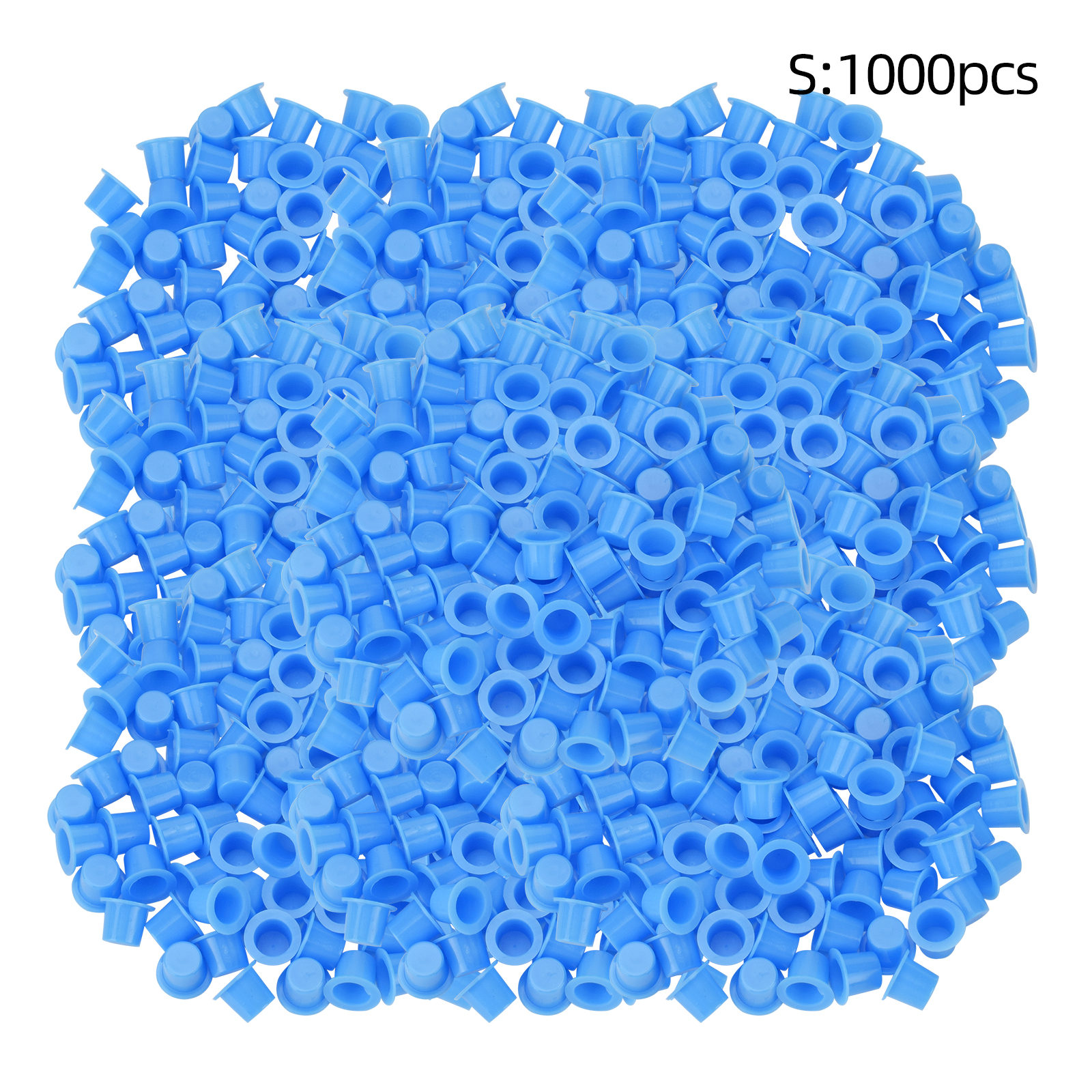 Tattoo Color Cup 1000pcs Blue No Base Plastic Small
Tattoo Color Cup 1000pcs Blue No Base Plastic Small