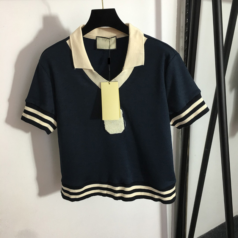 Vintage Womens Polos Flocking Letter Design Polo Short Sleeve Lapel Tops, Navy with label#20224185
Vintage Womens Polos Flocking Letter Design Polo Short Sleeve Lapel Tops, Navy with label#20224185