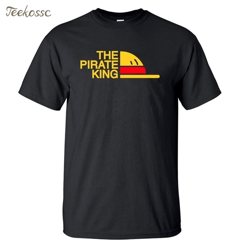 TShirt Men The Pirate King T Shirt Luffy Tshirt Summer Tees Japanese Anime Cotton Short Sleeve Mens 220616, Black
TShirt Men The Pirate King T Shirt Luffy Tshirt Summer Tees Japanese Anime Cotton Short Sleeve Mens 220616, Black