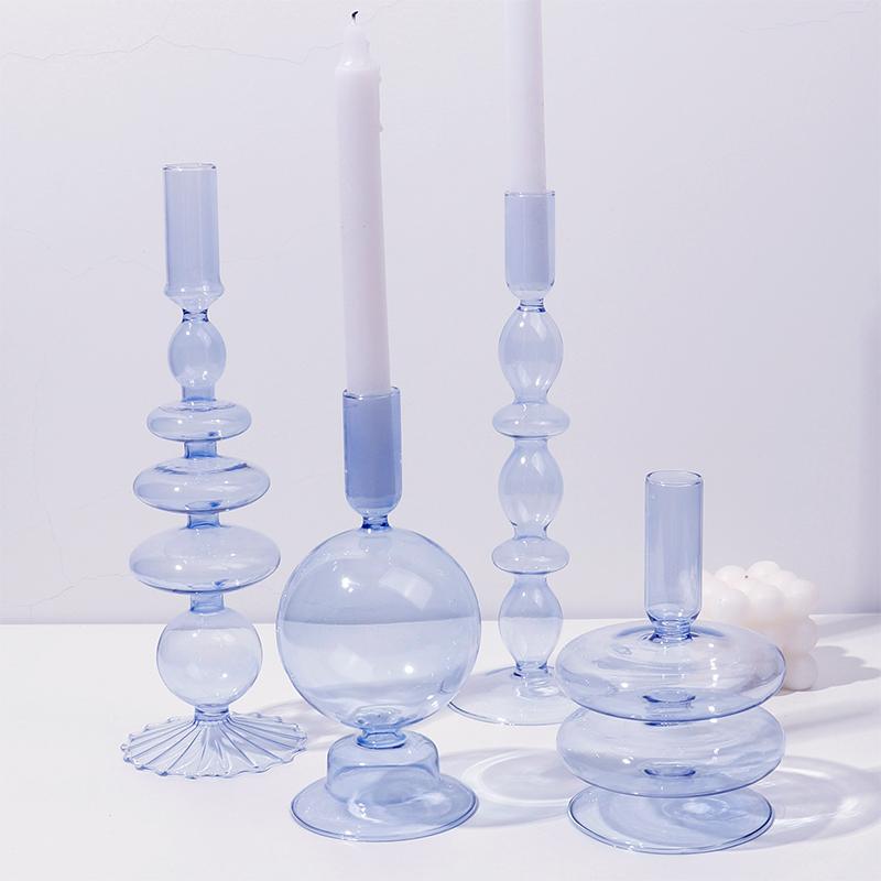 Candle Holders Glass Candlesticks Wedding Decoration Party Desktop Vases Home Decor Romantic Candlelight Dinner Room
Candle Holders Glass Candlesticks Wedding Decoration Party Desktop Vases Home Decor Romantic Candlelight Dinner Room