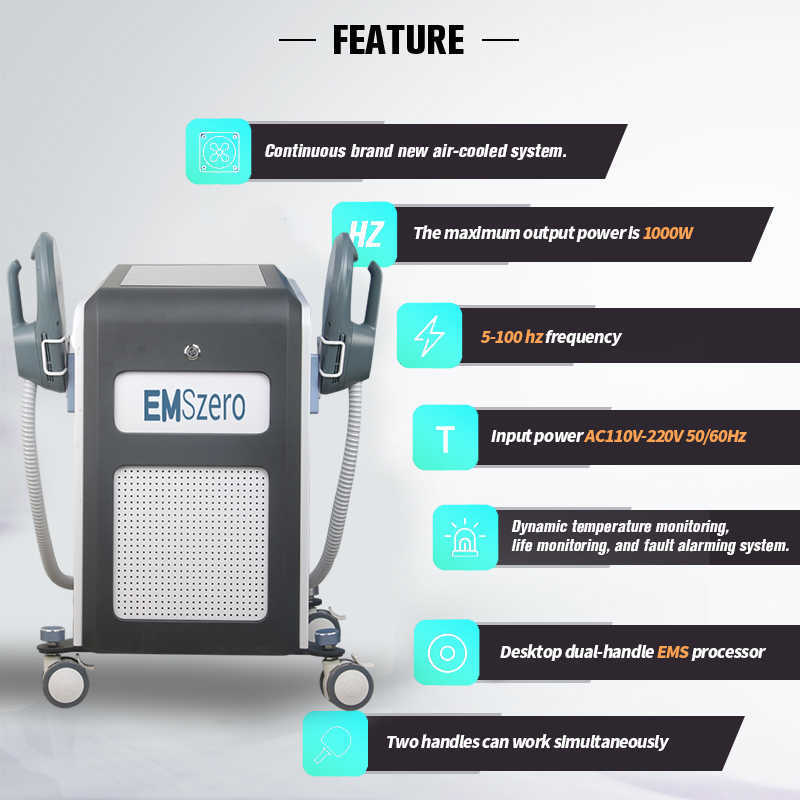 10 tesla ems muscle building stimulator machine/Neo RF EMS body sculpting shape slimming system em slim machine