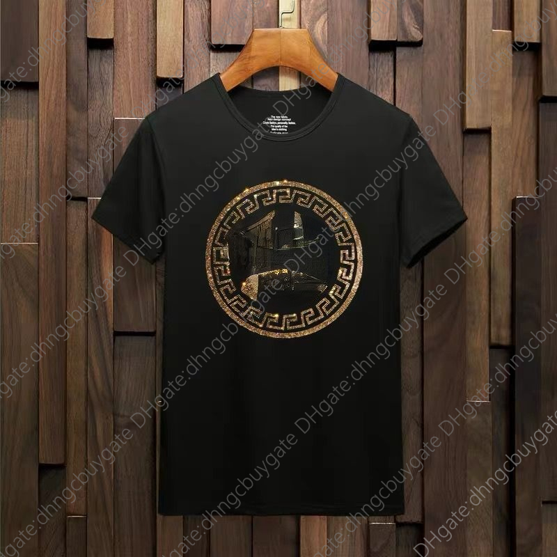 Summer Medusa Fashion Brand Men's Diamond Short Sleeve T-shirt Youth Social Spirit Guy Half Mens Designer Clothes, This item does not ship
Summer Medusa Fashion Brand Men's Diamond Short Sleeve T-shirt Youth Social Spirit Guy Half Mens Designer Clothes, This item does not ship