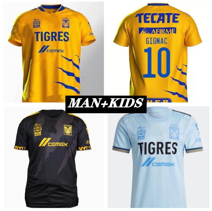 UANL Tigres GIGNAC THAUVIN Soccer Jerseys 7 Stars shirts 2021/22 LEONARDO FERNANDEZ NICO PIZARRO C.SALCEDO VARGAS football jersey men Kids kit Camiseta de Tigre top, 21/22 kids size
UANL Tigres GIGNAC THAUVIN Soccer Jerseys 7 Stars shirts 2021/22 LEONARDO FERNANDEZ NICO PIZARRO C.SALCEDO VARGAS football jersey men Kids kit Camiseta de Tigre top, 21/22 kids size