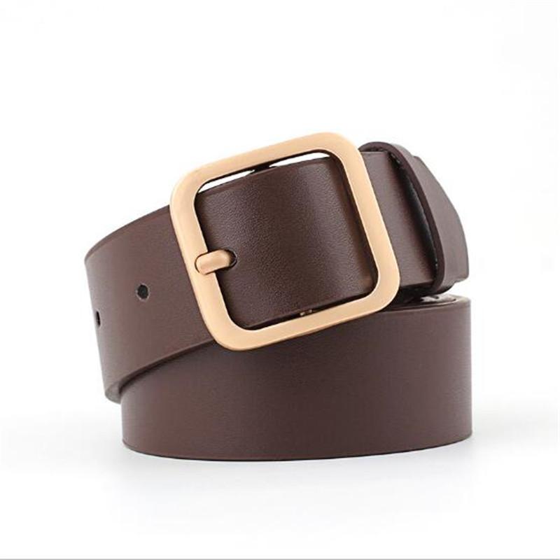 Belts 2022 High Quality Ladies Wide Black White PU Leather Waist Belt Female Gold Silver Square Buckle Girdle For Women Jeans
Belts 2022 High Quality Ladies Wide Black White PU Leather Waist Belt Female Gold Silver Square Buckle Girdle For Women Jeans