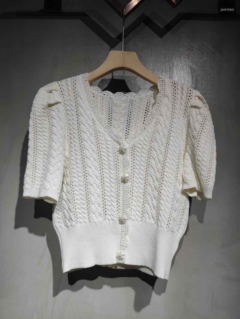 Women' Knits & Tees Women Fashion Short-sleeved Casual V-neck Lace Thin Sweater 0606Women' Jemi22
Women' Knits & Tees Women Fashion Short-sleeved Casual V-neck Lace Thin Sweater 0606Women' Jemi22