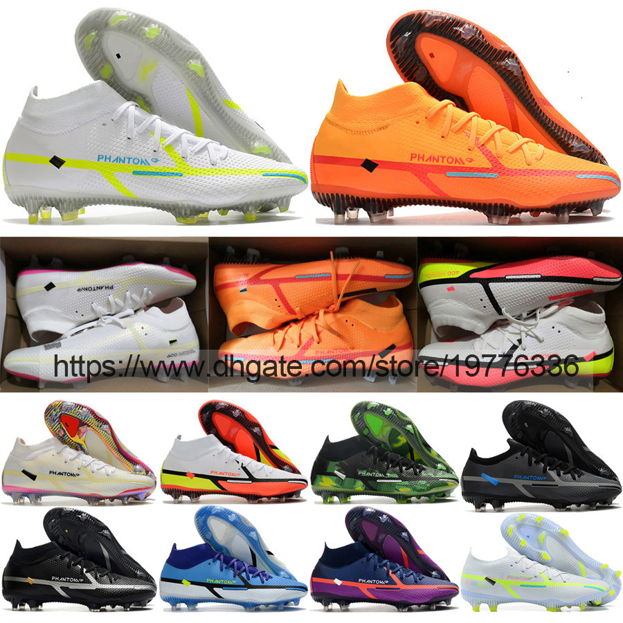 (free shipping+bag) Phantom GT2 Elite FG Soccer Boots Mens High Ankle Soft Leather Comfortable Training Football Shoes Outdoor Knit Socks ACC Soccer Cleats Size US6.5-12
(free shipping+bag) Phantom GT2 Elite FG Soccer Boots Mens High Ankle Soft Leather Comfortable Training Football Shoes Outdoor Knit Socks ACC Soccer Cleats Size US6.5-12