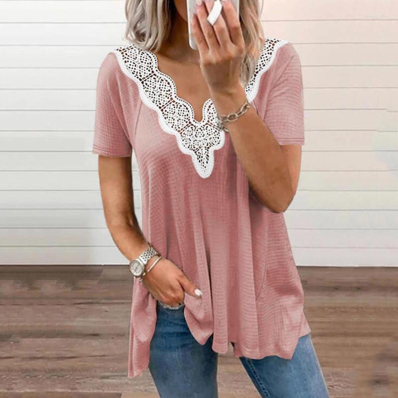Women' Blouses & Shirts Elegant Lace V Neck Blosue Womens Casual Short Sleeve Top Summer Tunic Tee Shirt Harajuku BlouseWomen' Chee22, Black
Women' Blouses & Shirts Elegant Lace V Neck Blosue Womens Casual Short Sleeve Top Summer Tunic Tee Shirt Harajuku BlouseWomen' Chee22, Black