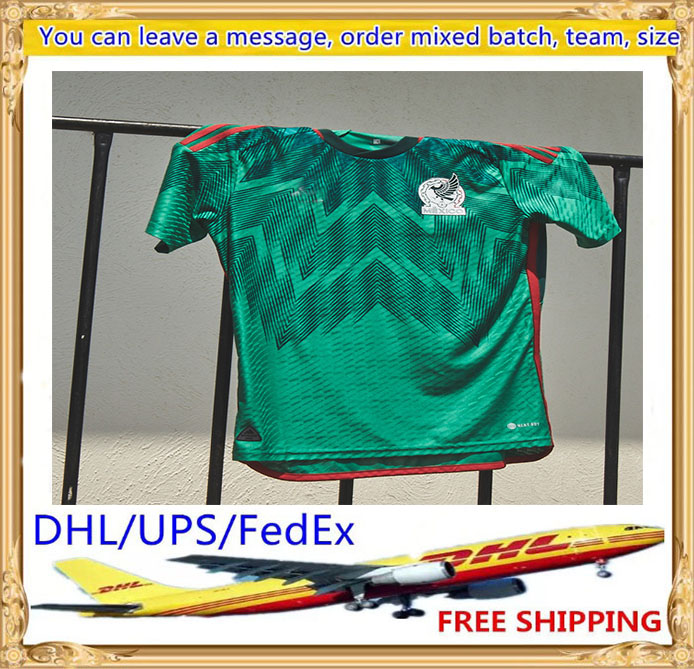 DHL UPS FedEx free 2022 Mexico soccer jersey home away CHICHARITO LOZANO DOS SANTOS football shirt Men Kids kit sets uniforms Fans version S-3XL, Grey
DHL UPS FedEx free 2022 Mexico soccer jersey home away CHICHARITO LOZANO DOS SANTOS football shirt Men Kids kit sets uniforms Fans version S-3XL, Grey