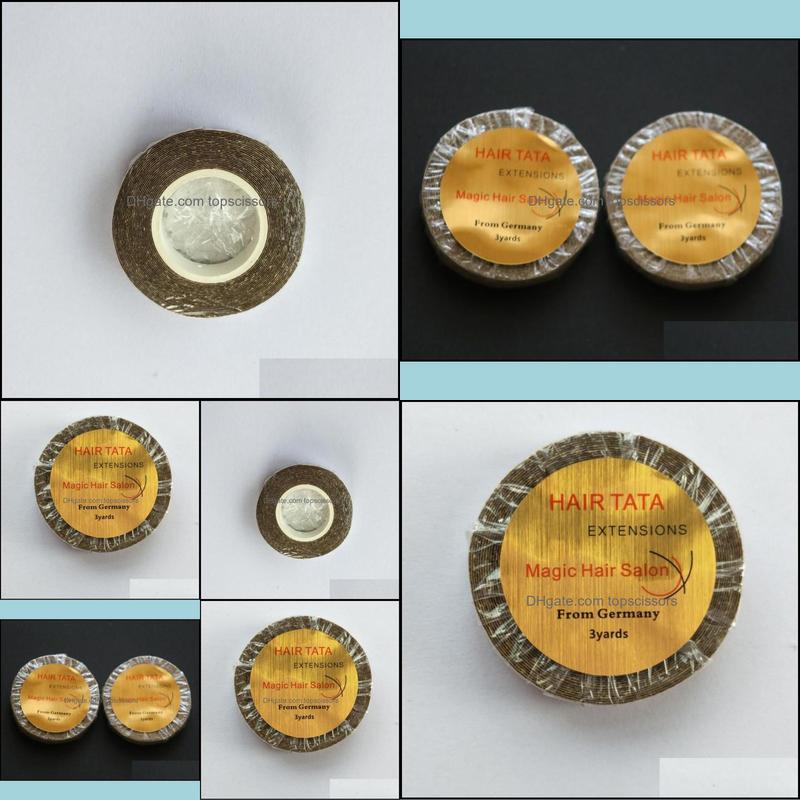 Adhesives Hair Accessories Tools Products 0.8Cm/1Cm*3 Yards Tata Extensions Magic Salon Tape For Extension/Lace Wig/Toupee Drop Delivery 2
Adhesives Hair Accessories Tools Products 0.8Cm/1Cm*3 Yards Tata Extensions Magic Salon Tape For Extension/Lace Wig/Toupee Drop Delivery 2