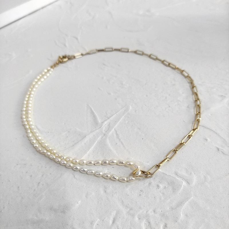 Pendant Necklaces Natural Freshwater Pearl Mix Copper Baroque Necklace For Women Ladies Gold Color Chain Delicate JewelryPendant
Pendant Necklaces Natural Freshwater Pearl Mix Copper Baroque Necklace For Women Ladies Gold Color Chain Delicate JewelryPendant