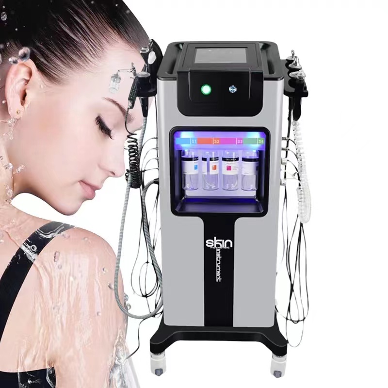 8 in 1 RF Hydra Dermabrasion Oxygen Water Peeling Face Lifting Beauty Machine Salon Use
8 in 1 RF Hydra Dermabrasion Oxygen Water Peeling Face Lifting Beauty Machine Salon Use