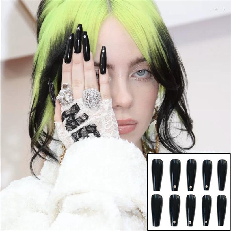 False Nails 24PCS Fake With Glue Rhinestones Long Detachable French Stick On Flame Coffin Press Art DIY Manicure Tool Prud22
False Nails 24PCS Fake With Glue Rhinestones Long Detachable French Stick On Flame Coffin Press Art DIY Manicure Tool Prud22