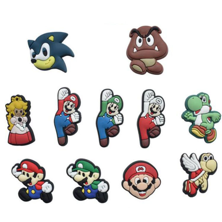 moq 50pcs cartoon shoe accessories pvc soft rubber croc charms fashion decoration buckle gift
moq 50pcs cartoon shoe accessories pvc soft rubber croc charms fashion decoration buckle gift