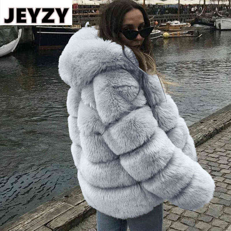 Luxury Design Hooded Faux Fur Coat Jacket Women 2019 Winter Thicken Warm Overcoats Outerwear Elegant Fluffy Fur Jacket Women T220810, Camel fox fur coat
Luxury Design Hooded Faux Fur Coat Jacket Women 2019 Winter Thicken Warm Overcoats Outerwear Elegant Fluffy Fur Jacket Women T220810, Camel fox fur coat