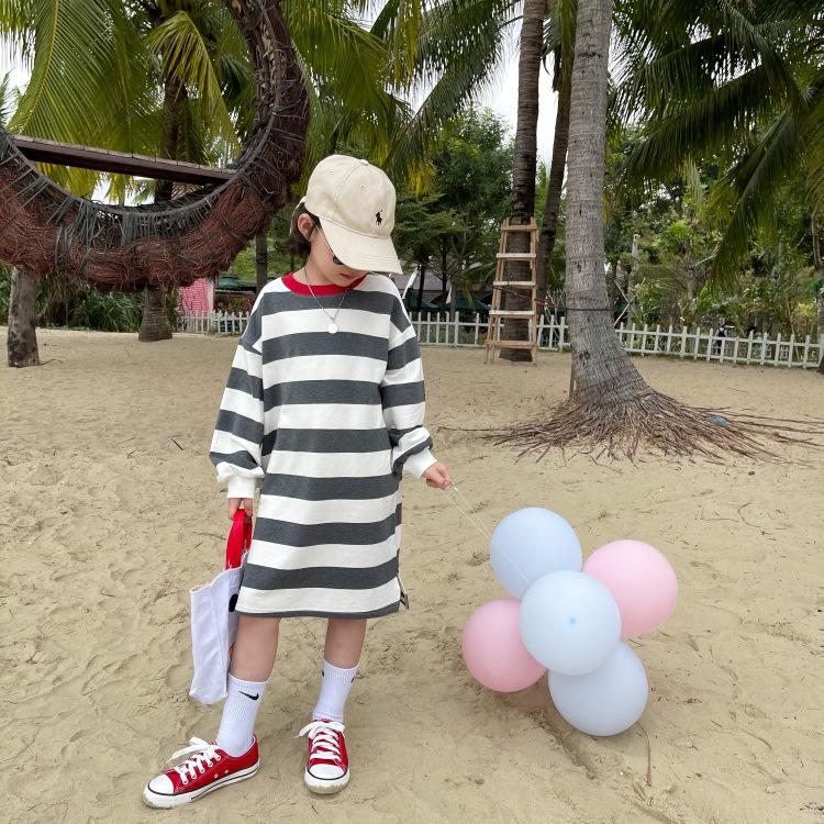 Girl's Dresses Baby Girls Dress 2022 Fall Striped Cotton Long Sleeve Causal Kids For Girl 3 4 6 8 10 12 14Year, Multi
Girl's Dresses Baby Girls Dress 2022 Fall Striped Cotton Long Sleeve Causal Kids For Girl 3 4 6 8 10 12 14Year, Multi