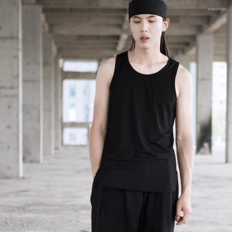 Men' Vests Sleeveless Vest Summer Dark Round Collar Simple Fashion Pure Cotton Material Bottom Slim Waistcoat Youth Trend Stra22, Black
Men' Vests Sleeveless Vest Summer Dark Round Collar Simple Fashion Pure Cotton Material Bottom Slim Waistcoat Youth Trend Stra22, Black