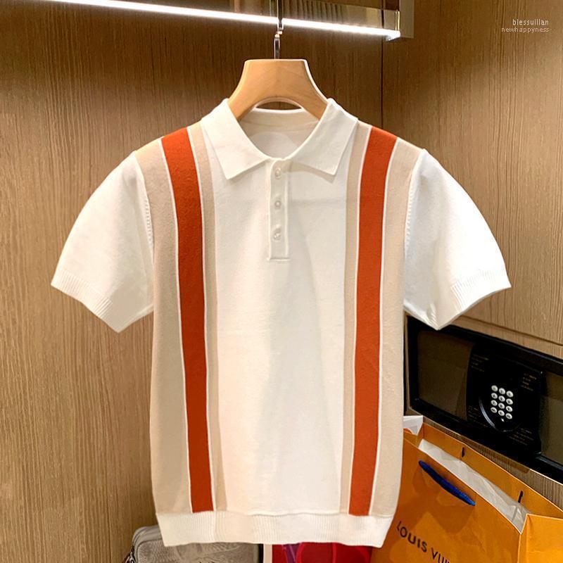 Men' Polos Men Summer Striped Patchwork Knit Shirt Casual Lapel Pullover Shirts Male Short Sleeve Slim A55Men' Men'sMen' Bles22, Black 2
Men' Polos Men Summer Striped Patchwork Knit Shirt Casual Lapel Pullover Shirts Male Short Sleeve Slim A55Men' Men'sMen' Bles22, Black 2