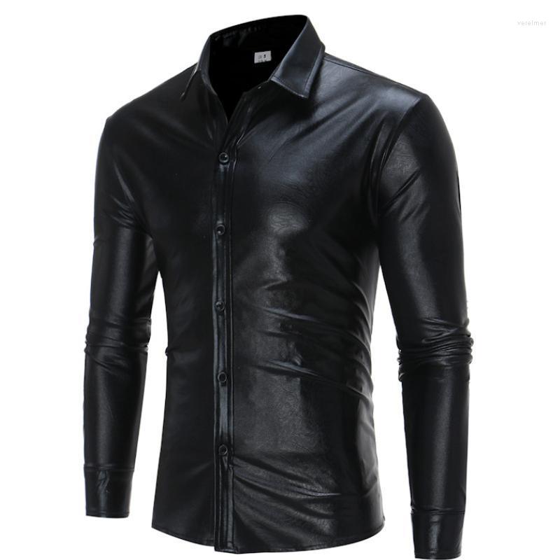 Men' Dress Shirts Men Metallic Long Sleeve Party Slim Fit Shining Top ShinyMen' Vere22, As shown
Men' Dress Shirts Men Metallic Long Sleeve Party Slim Fit Shining Top ShinyMen' Vere22, As shown