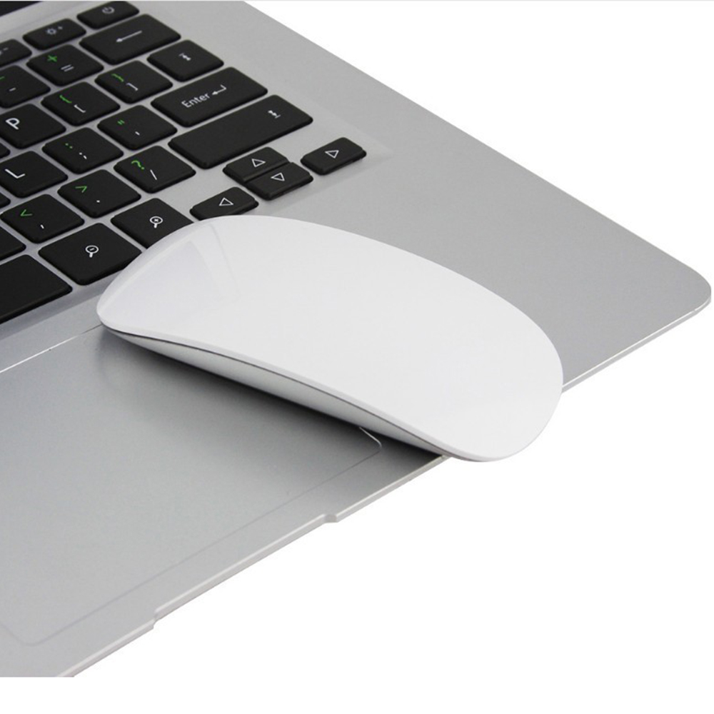Epacket 24G wireless Mice Arc Touch magic mouse ergonomic ultrathin mouse optical 1000 DPI